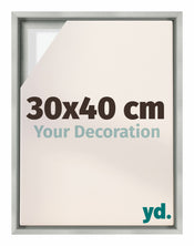 Lyon MDF Baklijst 30x40cm Argent Mat De Face Mesure | Yourdecoration.fr