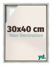 Lyon MDF Baklijst 30x40cm Argent Mat De Face Mesure | Yourdecoration.fr