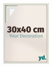 Lyon MDF Baklijst 30x40cm Blanc Mat De Face Mesure | Yourdecoration.fr