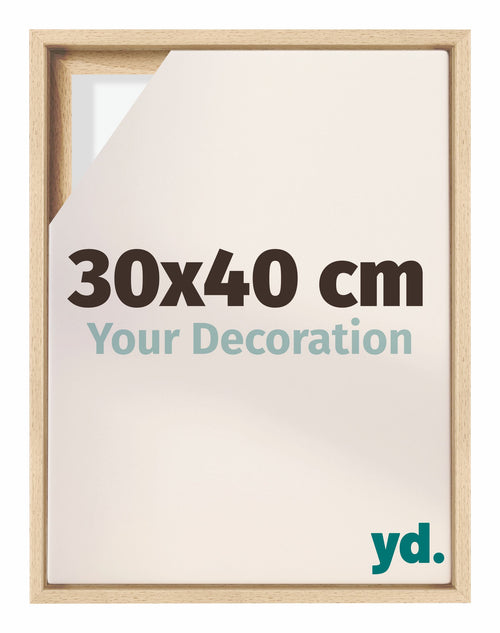 Lyon MDF Baklijst 30x40cm Hetre De Face Mesure | Yourdecoration.fr
