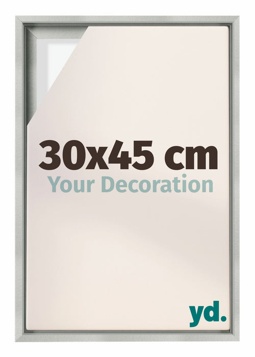 Lyon MDF Baklijst 30x45cm Argent Mat De Face Mesure | Yourdecoration.fr