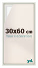 Lyon MDF Baklijst 30x60cm Blanc Mat De Face Mesure | Yourdecoration.fr