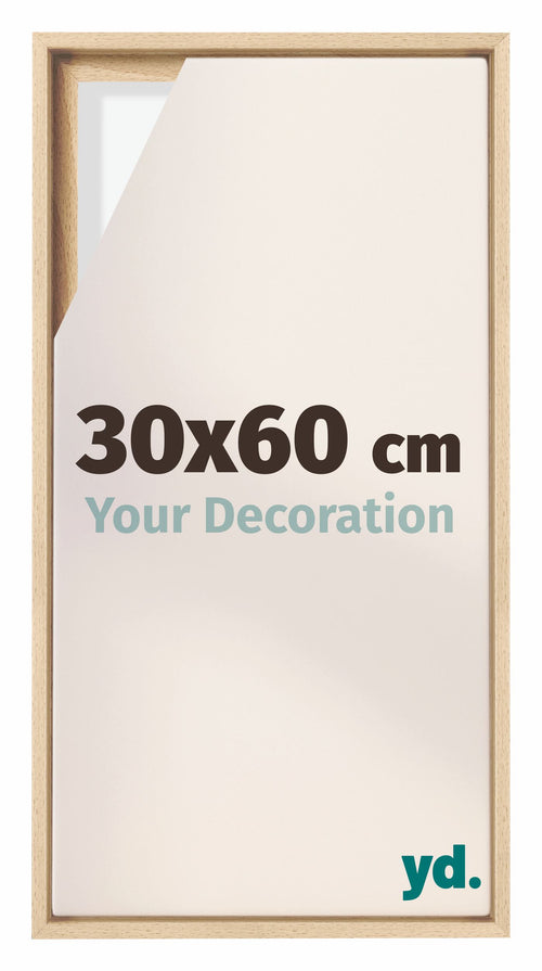 Lyon MDF Baklijst 30x60cm Hetre De Face Mesure | Yourdecoration.fr