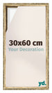 Lyon MDF Baklijst 30x60cm Or Antique De Face Mesure | Yourdecoration.fr