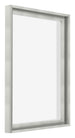 Lyon MDF Baklijst 4 5 Argent Mat De Face Oblique | Yourdecoration.fr