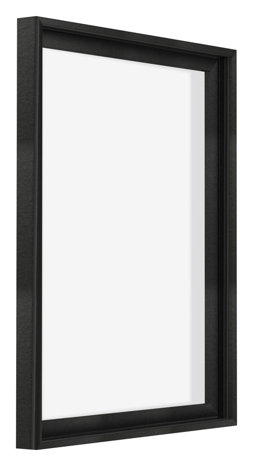 Lyon MDF Baklijst 4 5 Noir Mat De Face Oblique | Yourdecoration.fr