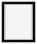 Lyon MDF Baklijst 4 5 Noir Mat De Face | Yourdecoration.fr