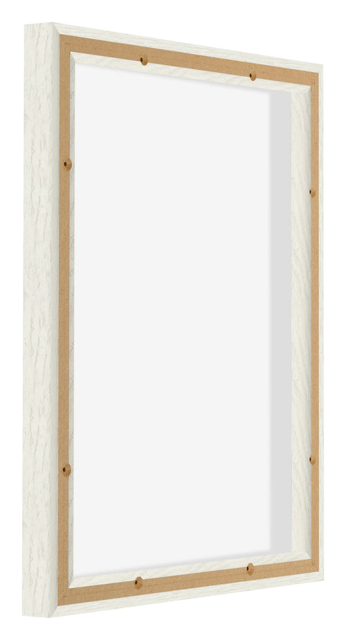 Lyon MDF Baklijst 4 5 White Wash Arriere Oblique | Yourdecoration.fr