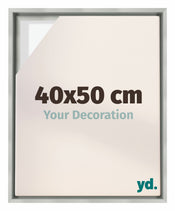 Lyon MDF Baklijst 40x50cm Argent Mat De Face Mesure | Yourdecoration.fr