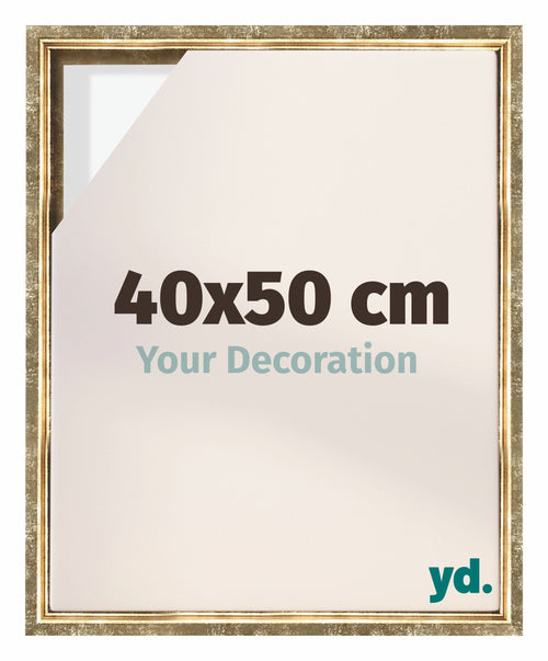 Lyon MDF Baklijst 40x50cm Or Antique De Face Mesure | Yourdecoration.fr