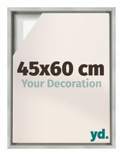 Lyon MDF Baklijst 45x60cm Argent Mat De Face Mesure | Yourdecoration.fr