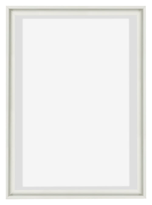 Lyon MDF Baklijst 5 7 Blanc Mat De Face | Yourdecoration.fr