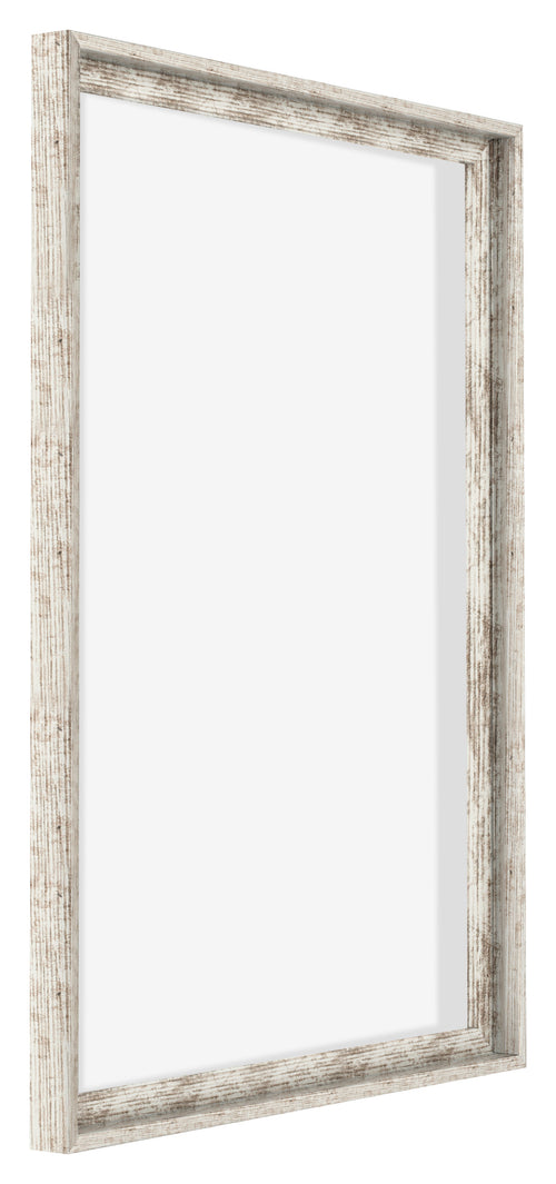 Lyon MDF Baklijst 5 7 Blanc Vintage De Face Oblique | Yourdecoration.fr