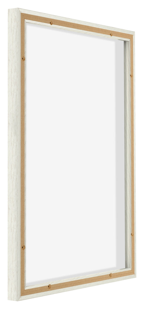 Lyon MDF Baklijst 5 7 White Wash Arriere Oblique | Yourdecoration.fr