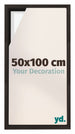 Lyon MDF Baklijst 50x100cm Chene Fonce De Face Mesure | Yourdecoration.fr