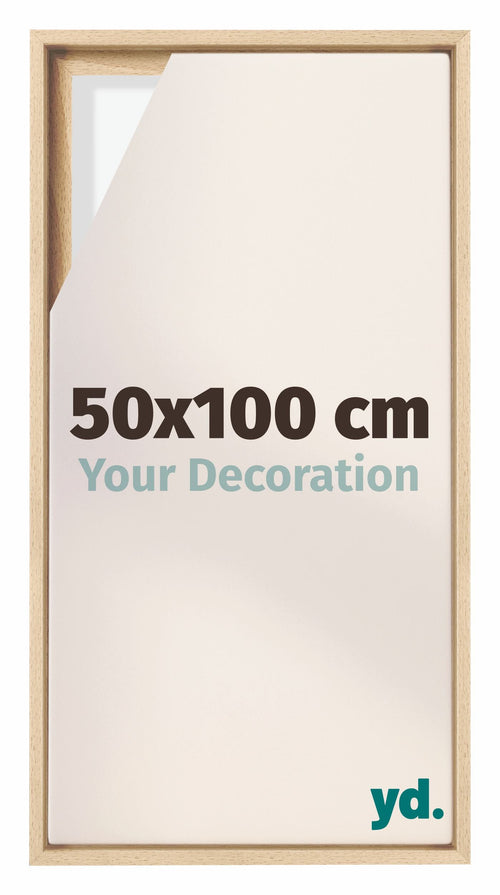 Lyon MDF Baklijst 50x100cm Hetre De Face Mesure | Yourdecoration.fr