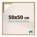 Lyon MDF Baklijst 50x50cm Hetre De Face Mesure | Yourdecoration.fr