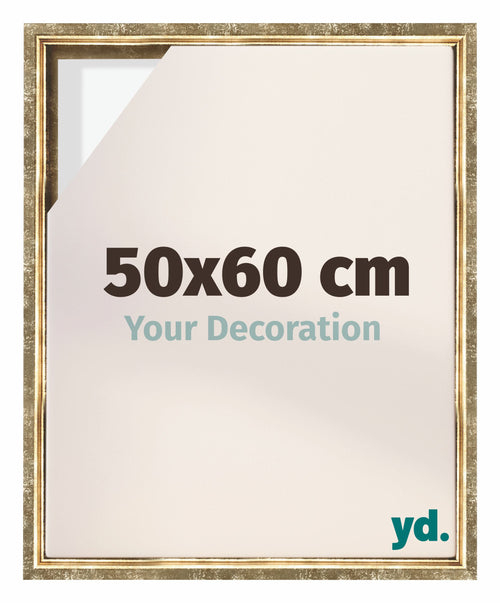 Lyon MDF Baklijst 50x60cm Or Antique De Face Mesure | Yourdecoration.fr