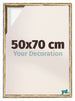 Lyon MDF Baklijst 50x70cm Or Antique De Face Mesure | Yourdecoration.fr