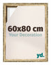 Lyon MDF Baklijst 60x80cm Or Antique De Face Mesure | Yourdecoration.fr