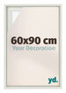 Lyon MDF Baklijst 60x90cm Blanc Mat De Face Mesure | Yourdecoration.fr