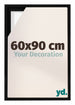 Lyon MDF Baklijst 60x90cm Noir Mat De Face Mesure | Yourdecoration.fr