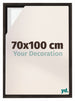 Lyon MDF Baklijst 70x100cm Chene Fonce De Face Mesure | Yourdecoration.fr