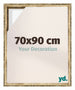 Lyon MDF Baklijst 70x90cm Or Antique De Face Mesure | Yourdecoration.fr
