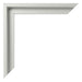 Lyon MDF Baklijst Argent Mat Coin | Yourdecoration.fr