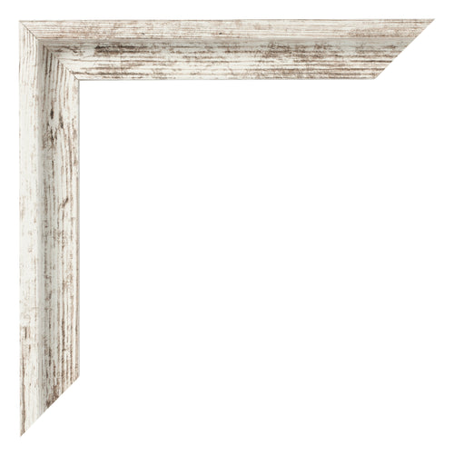Lyon MDF Baklijst Blanc Vintage Coin | Yourdecoration.fr