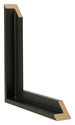 Lyon MDF Baklijst Noir Mat Intersection | Yourdecoration.fr