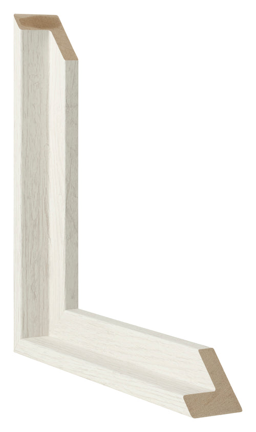 Lyon MDF Baklijst White Wash Intersection | Yourdecoration.fr