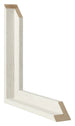 Lyon MDF Baklijst White Wash Intersection | Yourdecoration.fr