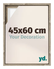 Lyon MDF Cadre Flottant 45x60cm Chene Sonoma De Face Mesure | Yourdecoration.fr