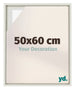 Lyon MDF Cadre Flottant 50x60cm White Wash De Face Mesure | Yourdecoration.fr