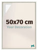 Lyon MDF Cadre Flottant 50x70cm White Wash De Face Mesure | Yourdecoration.fr