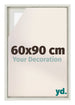 Lyon MDF Cadre Flottant 60x90cm White Wash De Face Mesure | Yourdecoration.fr