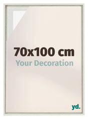 Lyon MDF Cadre Flottant 70x100cm White Wash De Face Mesure | Yourdecoration.fr