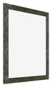 Mura MDF Cadre Photo 20x20cm Bleu Or Mélangé De Face Oblique | Yourdecoration.fr