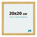 Mura MDF Cadre Photo 20x20cm Pin Décor De Face Mesure | Yourdecoration.fr