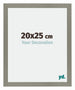 Mura MDF Cadre Photo 20x25cm Gris De Face Mesure | Yourdecoration.fr