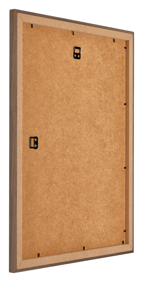 Mura MDF Cadre Photo 20x25cm Noyer Sombre Arriere Oblique | Yourdecoration.fr