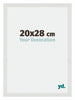 Mura MDF Cadre Photo 20x28cm Blanc Mat De Face Mesure | Yourdecoration.fr