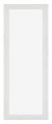 Mura MDF Cadre Photo 20x60 Blanc Mat De Face | Yourdecoration.fr