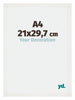 Mura MDF Cadre Photo 21x29 7cm A4 Blanc Balayé De Face Mesure | Yourdecoration.fr