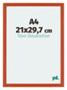 Mura MDF Cadre Photo 21x29 7cm A4 Orange Mesure | Yourdecoration.fr
