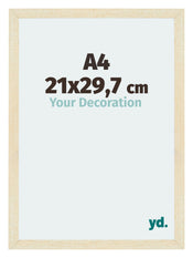 Mura MDF Cadre Photo 21x29 7cm A4 Sable Balayé De Face Mesure | Yourdecoration.fr