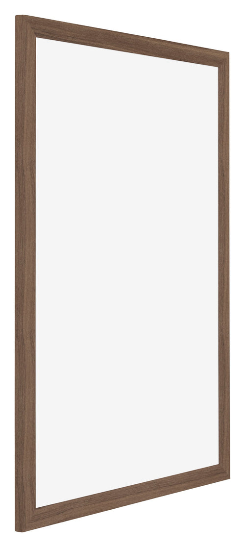 Mura MDF Cadre Photo 21x30cm Noyer Sombre De Face Oblique | Yourdecoration.fr