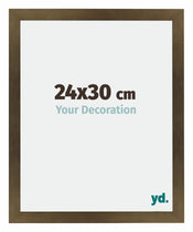 Mura MDF Cadre Photo 24x30cm Bronze Décor De Face Mesure | Yourdecoration.fr
