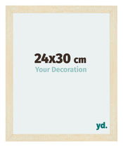 Mura MDF Cadre Photo 24x30cm Sable Balayé De Face Mesure | Yourdecoration.fr